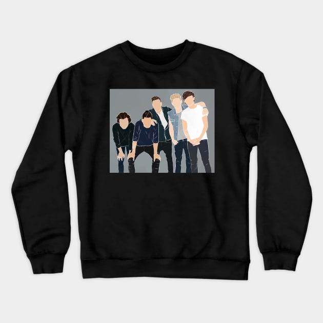 One Direction Crewneck Sweatshirt by designr-shop